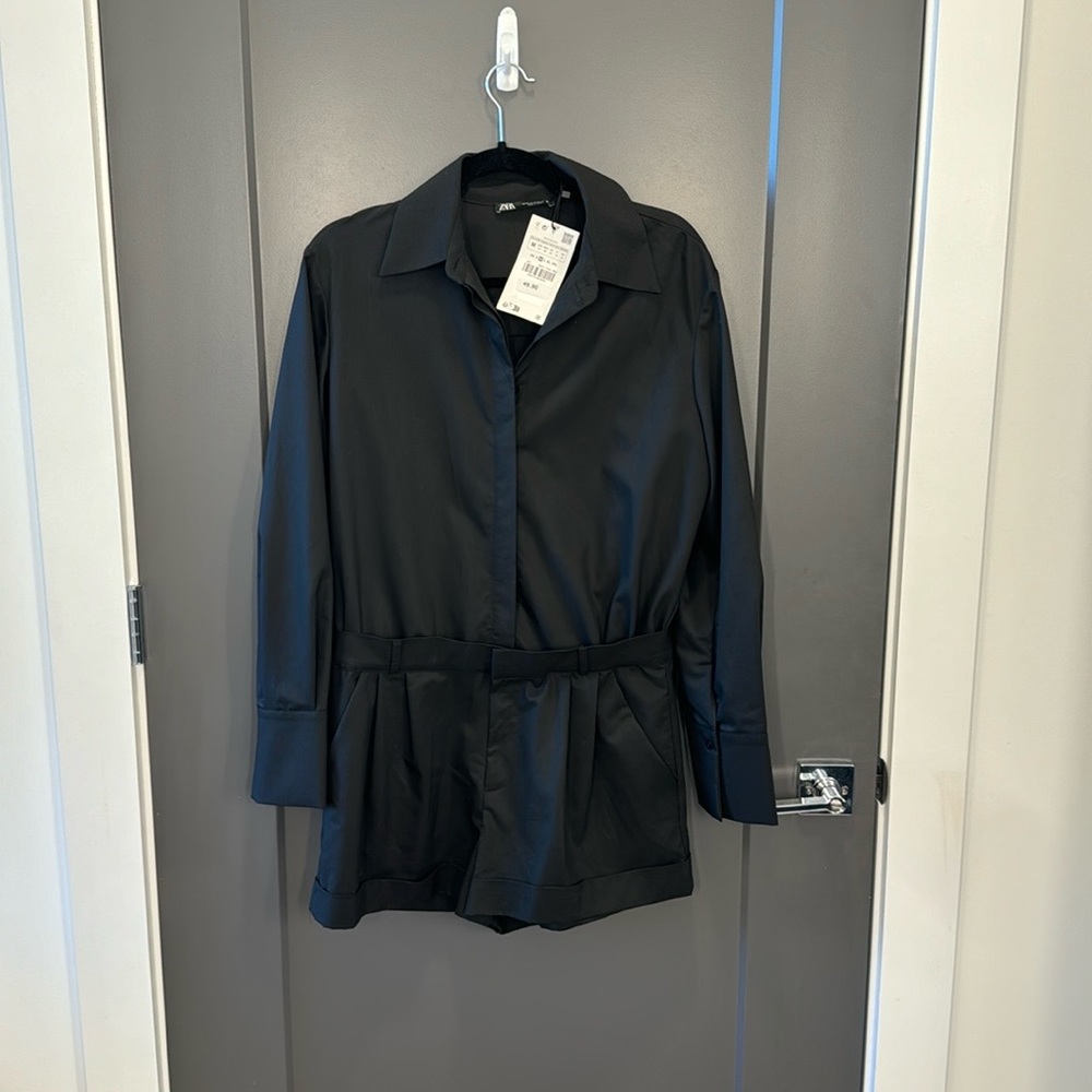 Zara black romper
